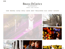 Tablet Screenshot of briandicroce.com